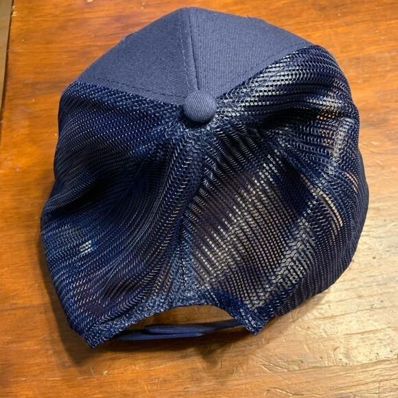 Maine snapback trucker mesh hat cap for Maine ocean gardens. embroidered graphic - Picture 4 of 5